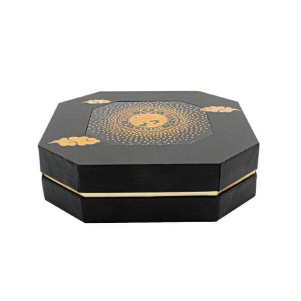 custom irregular shape rigid box Holidaypacfactory image 2 for perfume, jewelry, chocolate, seasonal gifts, collector items, beauty sets, promotional launches and premium retail gifts