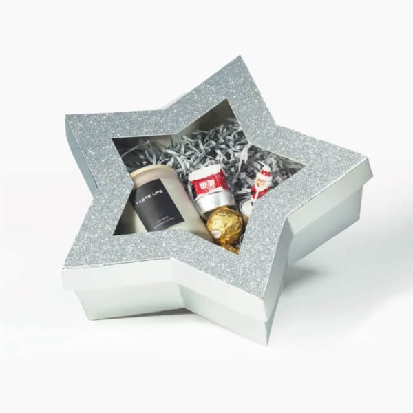 custom irregular shape rigid box Holidaypacfactory image 4 for perfume, jewelry, chocolate, seasonal gifts, collector items, beauty sets, promotional launches and premium retail gifts