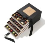 custom rigid tower box Holidaypacfactory image 2 for cosmetics, perfume, chocolate, sweets, jewelry, skincare, corporate kits, festive gift sets and collector assortments