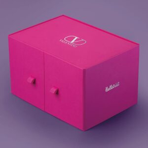 double door three drawer rigid box Holidaypacfactory image 2 for collector products, cosmetics, confectionery, tea, small accessories and tiered retail gift programs