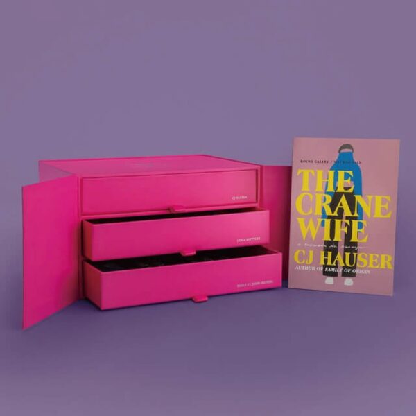 double door three drawer rigid box Holidaypacfactory image 4 for collector products, cosmetics, confectionery, tea, small accessories and tiered retail gift programs