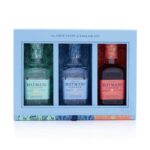 flip lid hinged rigid box with window Holidaypacfactory image 4 for mini bottle sets, tasting kits, gourmet food, tea, confectionery and curated retail gift packs