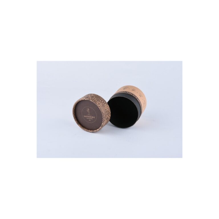 gourmet spice paper tube packaging Holidaypacfactory real packaging image 1 for gourmet spice, seasoning and specialty food retail
