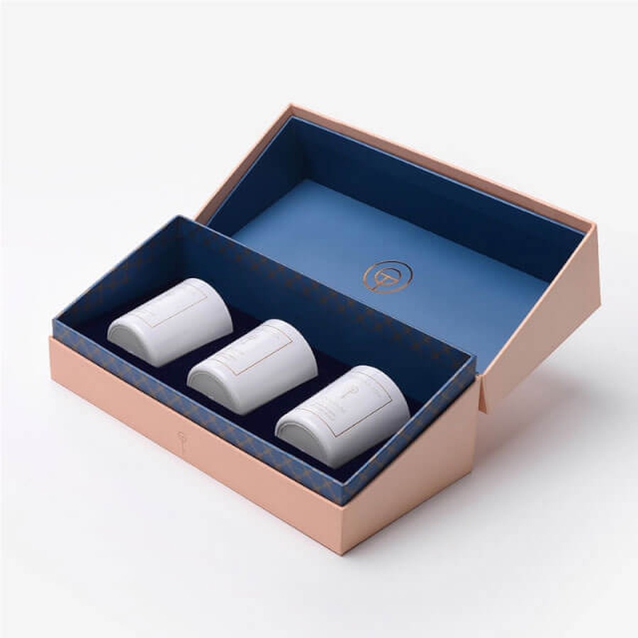 premium candle rigid box Holidaypacfactory image 1 for candles, candle jars, home fragrance, diffuser kits, wellness gifts, spa sets and holiday gift lines