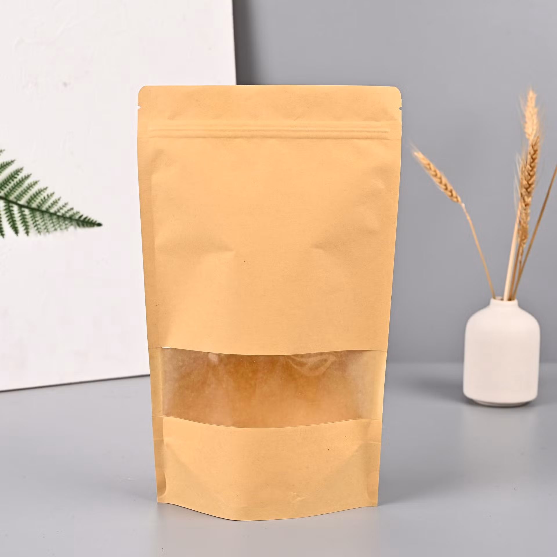 Holidaypacfactory Custom Paper Pouch Bags related takeaway paper packaging product