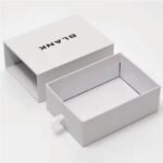 rigid sleeve box with ribbon pull Holidaypacfactory image 1 for beauty products, soap sets, candles, jewelry, small apparel accessories and keepsake gifts