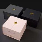 two layer gate fold rigid box Holidaypacfactory image 5 for luxury gifts, cosmetics, jewelry, floral gifts, collector sets, corporate kits and seasonal premium programs