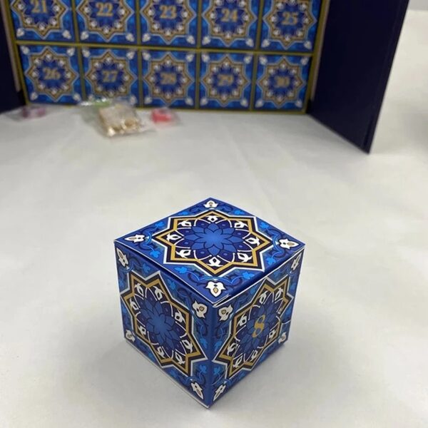 Holidaypacfactory hot stamping Ramadan 30 day advent calendar gift box full canvas product image 4