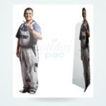 Holidaypacfactory POS cardboard cutout standees product launch standees gallery image 3 for counter zones, product launch tables, promotional floor areas, sampling booths and retail photo points