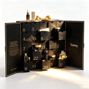 Holidaypacfactory double door beauty advent calendar box full canvas product image 1