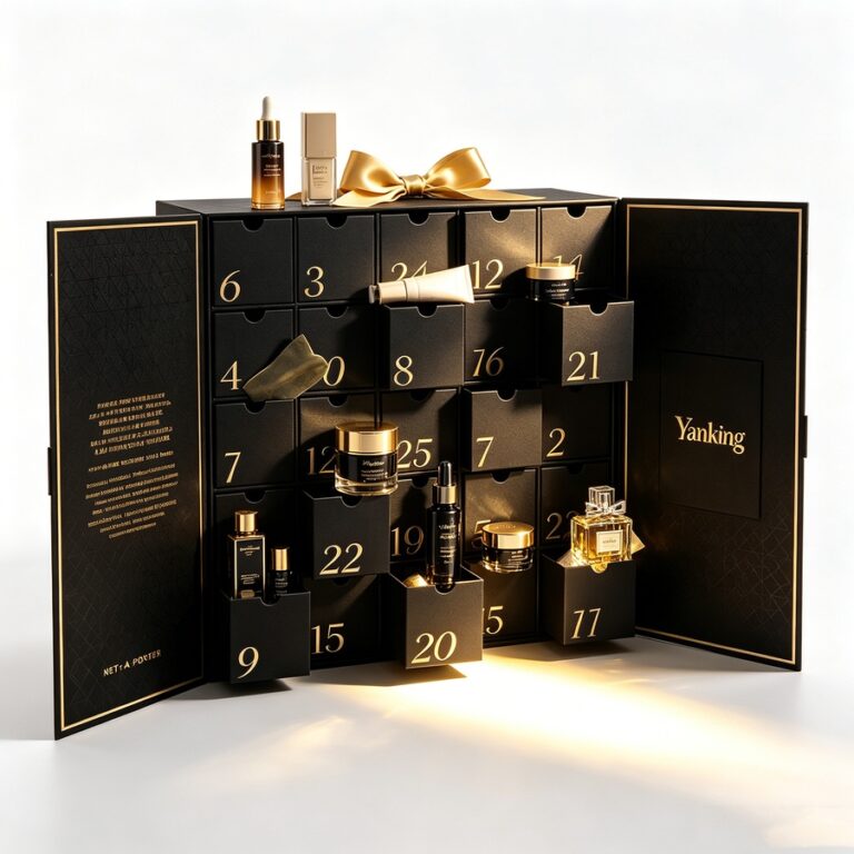 Holidaypacfactory double door beauty advent calendar box full canvas product image 1