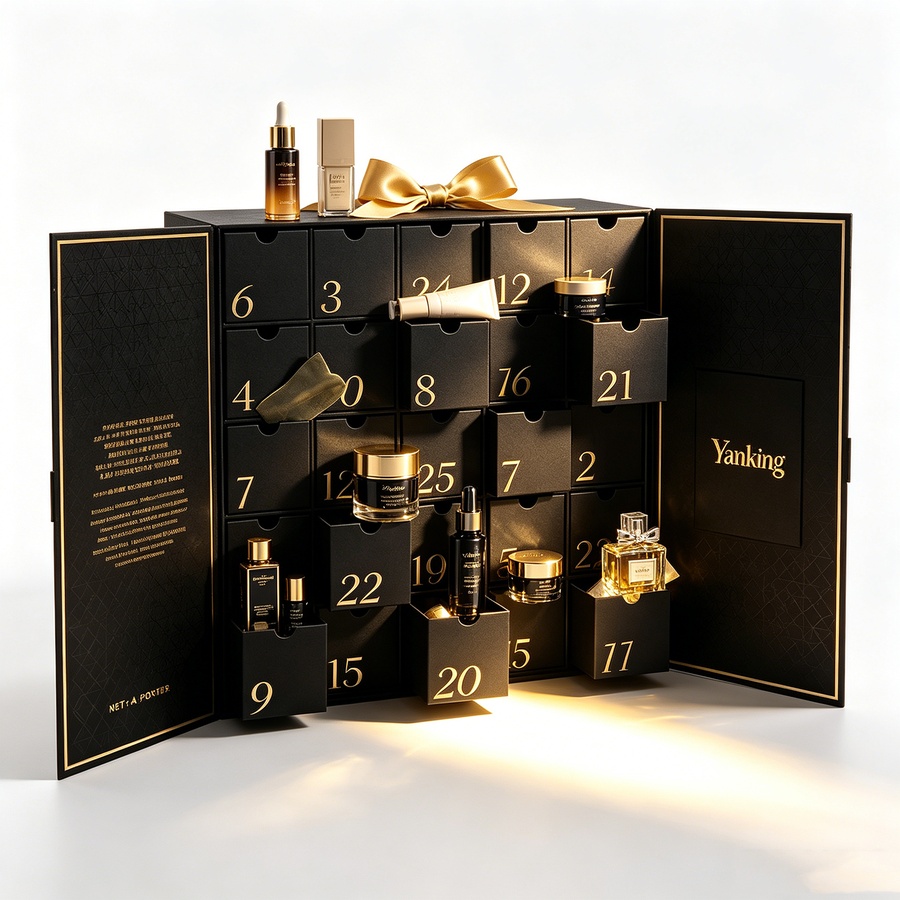 Holidaypacfactory Double Door Beauty Advent Calendar Box for Skin Care Sets related product