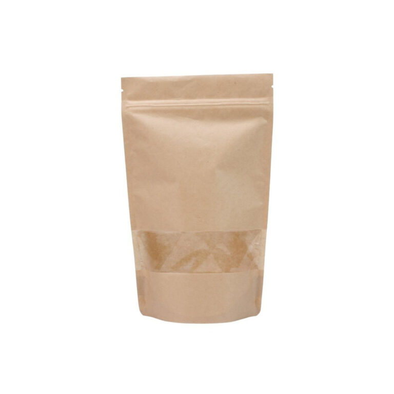 Holidaypacfactory loose leaf tea paper pouch bags with resealable zipper product image 1