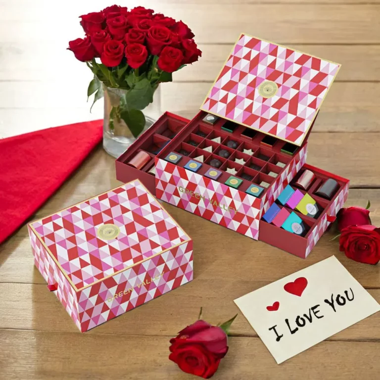 Holidaypacfactory festival magnetic drawer chocolate gift box packaging product image 1