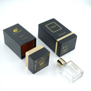 Holidaypacfactory black classic perfume box packaging product image 2