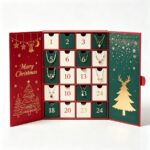 Holidaypacfactory 24 day jewelry drawer advent calendar box full canvas product image 4