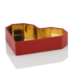 Holidaypacfactory custom red heart shaped chocolate gift box packaging product image 3