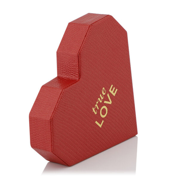 Holidaypacfactory custom red heart shaped chocolate gift box packaging product image 2