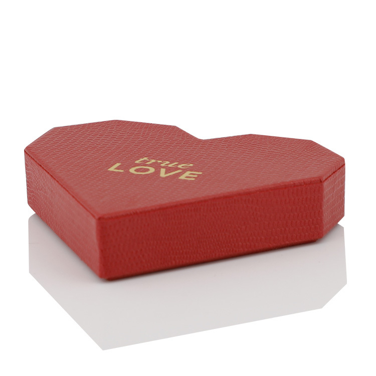 Holidaypacfactory custom red heart shaped chocolate gift box packaging product image 1