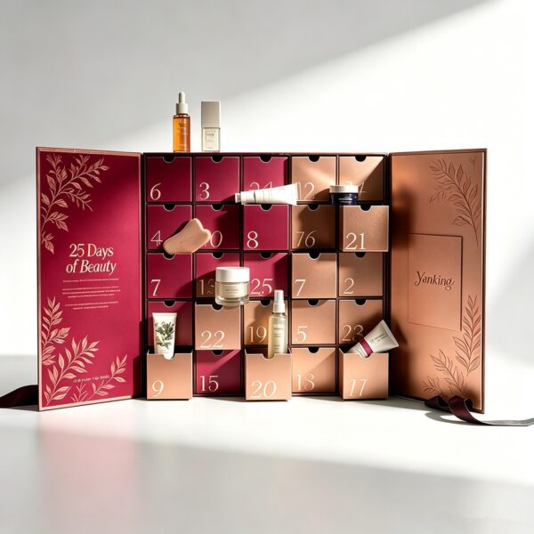 Holidaypacfactory double door beauty advent calendar box full canvas product image 3