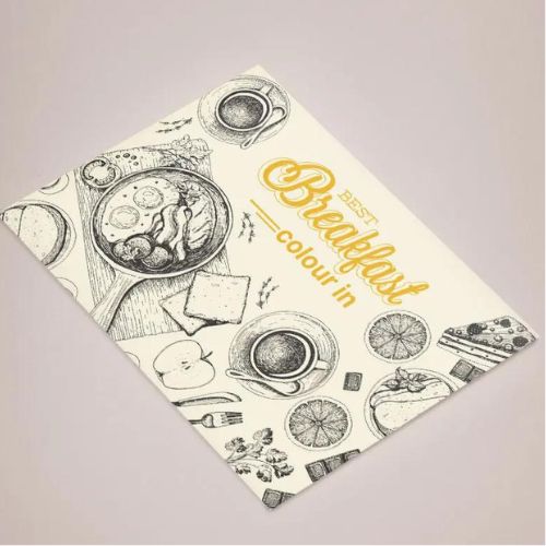 Holidaypacfactory custom kraft paper placemats for cafes product image 5