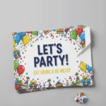 Holidaypacfactory custom logo paper placemats for restaurant table branding product image 4