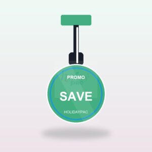 Holidaypacfactory custom shelf wobblers for retail promotion price tags product image 2