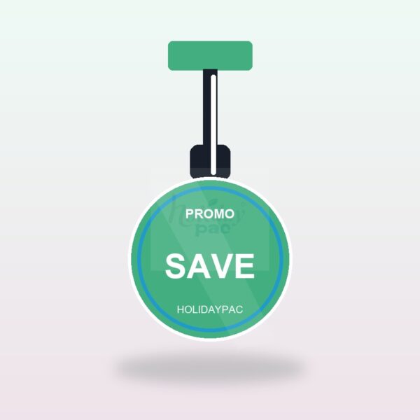 Holidaypacfactory custom shelf wobblers for retail promotion price tags product image 2