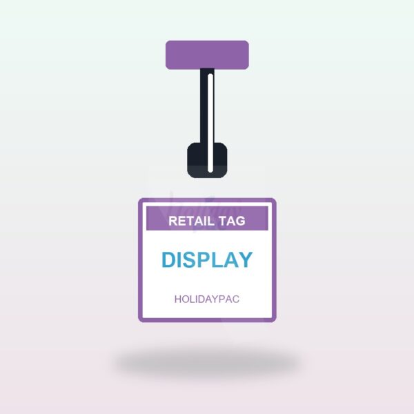 Holidaypacfactory custom shelf wobblers for retail promotion price tags product image 4