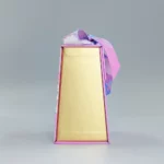 Holidaypacfactory purple chocolate gift bag shape box packaging product image 4