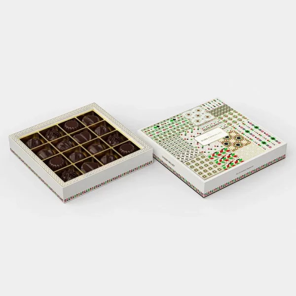 Holidaypacfactory islamic geometric chocolate gift box packaging product image 2