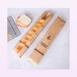 Holidaypacfactory greaseproof baguette paper bags full bleed pale purple product image 1