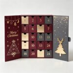 Holidaypacfactory 24 day jewelry drawer advent calendar box full canvas product image 3