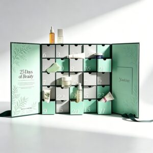 Holidaypacfactory double door beauty advent calendar box full canvas product image 2