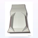 Holidaypacfactory gray magnetic folding paper gift box product photo 2