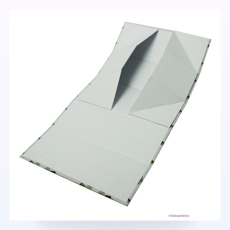 Holidaypacfactory luxury collapsible folding gift box product photo 1