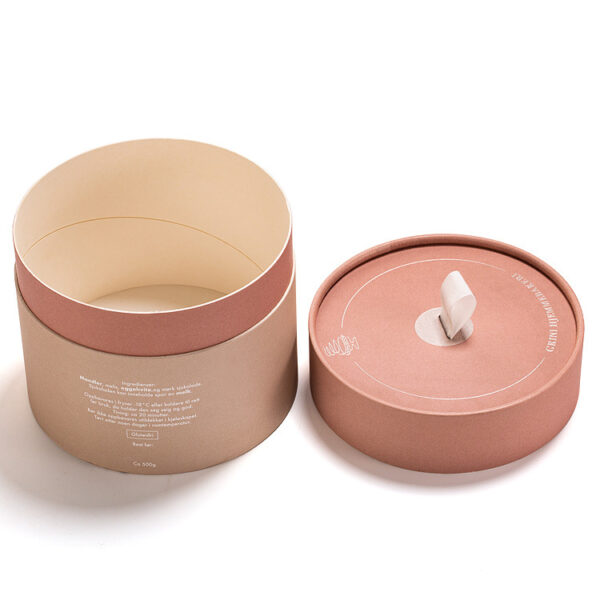 Holidaypacfactory handle round chocolate gift box packaging product image 2