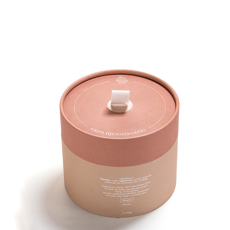 Holidaypacfactory handle round chocolate gift box packaging product image 1