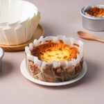 preformed Basque cheesecake baking paper liners Holidaypacfactory main image