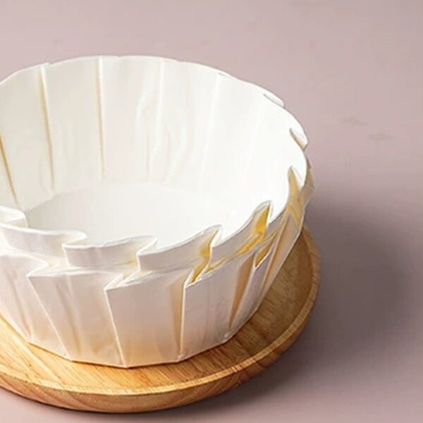 white preformed baking paper cake liner Holidaypacfactory