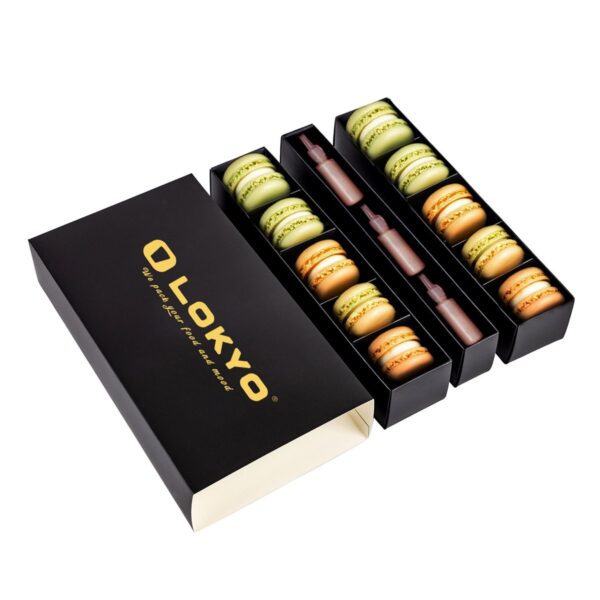 custom macaron cookie tray insert packaging Holidaypacfactory