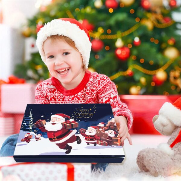 Christmas advent calendar gift box lifestyle display Holidaypacfactory