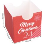 Christmas advent calendar drawer 5 cm size guide Holidaypacfactory