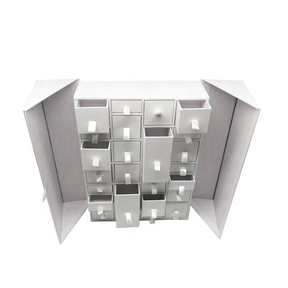 custom double door 24 days advent calendar drawer box Holidaypacfactory