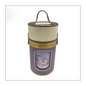 Custom Perfume Packaging Tube Boxes for Luxury Fragrances with Carry Handle