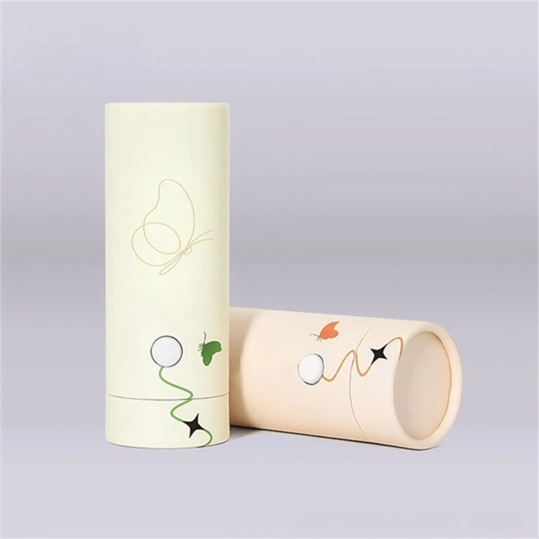 custom child safety lock paper tube packaging for secure product storage Holidaypacfactory