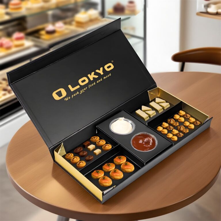 custom luxury disposable serving tray box Holidaypacfactory