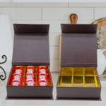 premium chocolate box tray insert layout Holidaypacfactory