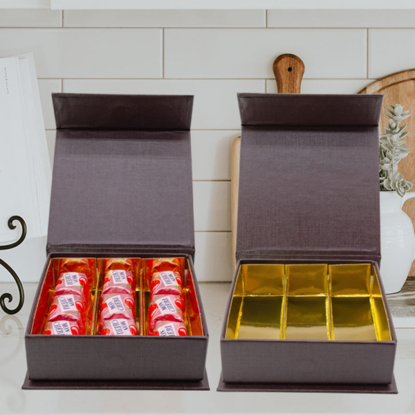 premium chocolate box tray insert layout Holidaypacfactory