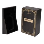 luxury fragrance box crop showing gold frame and structured insert Holidaypacfactory